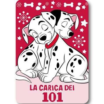 Disney 101 Dalmatians Cuddle Spots polar blanket 100x140cm