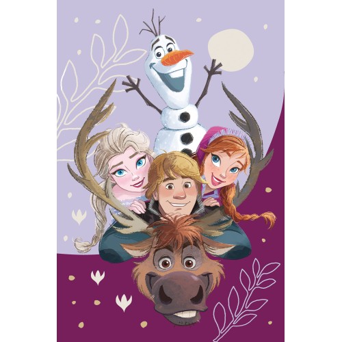 Disney Frozen Family microfleece blanket 100x150cm