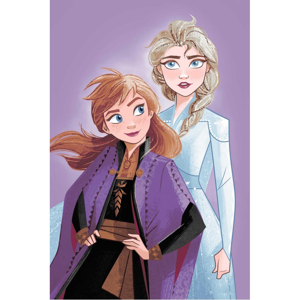 Disney Frozen Purple microfleece blanket 100x150cm