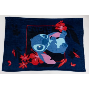Disney Lilo and Stitch Aloha flannel blanket 110x150cm