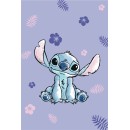 Disney Lilo and Stitch Blooming microfleece blanket 100x150cm