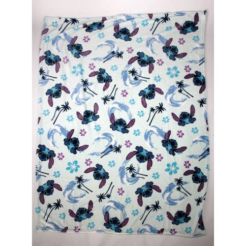 Disney Lilo and Stitch Paradise flannel blanket 110x150cm