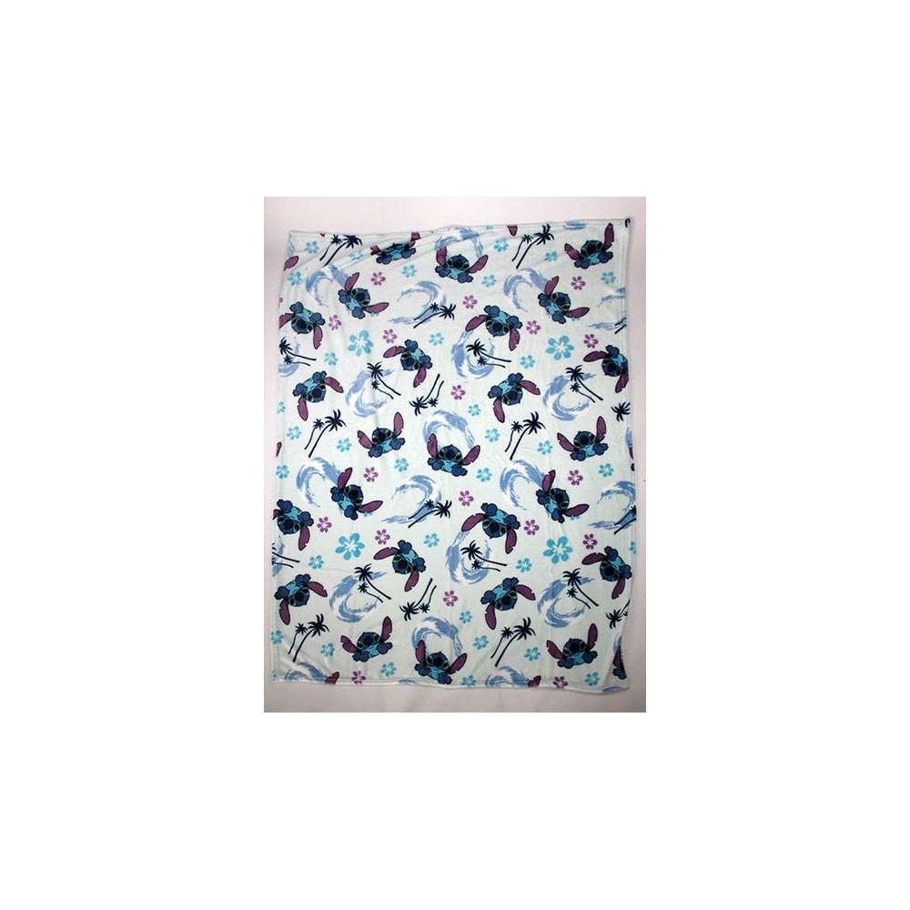 Disney Lilo and Stitch Paradise flannel blanket 110x150cm