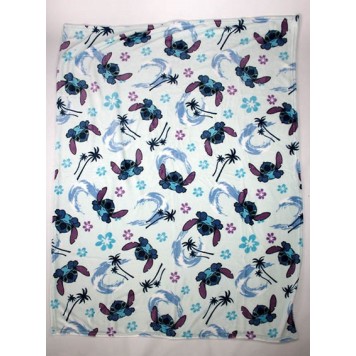 Disney Lilo and Stitch Paradise flannel blanket 110x150cm