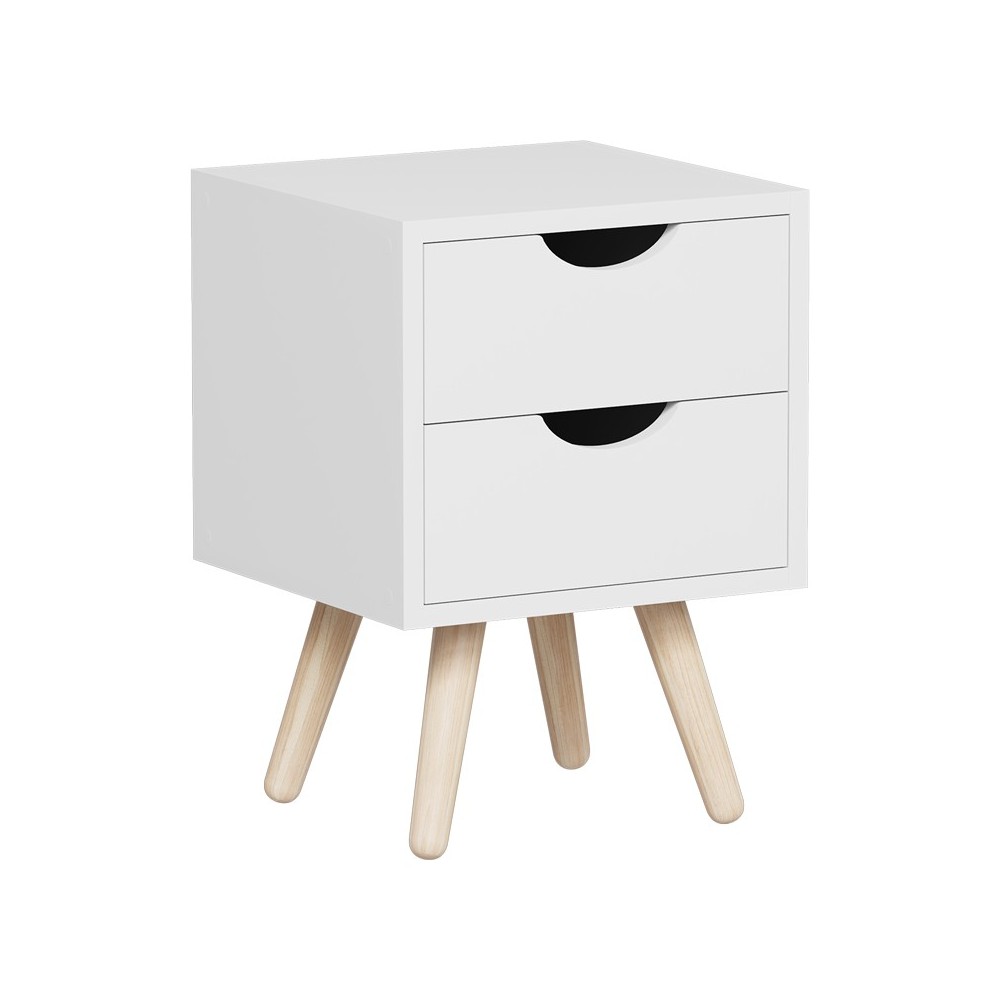 Table de chevet en bois blanche 29,7x29,7x45 cm
Table de chevet en bois blanche 29,7x29,7x45 cm