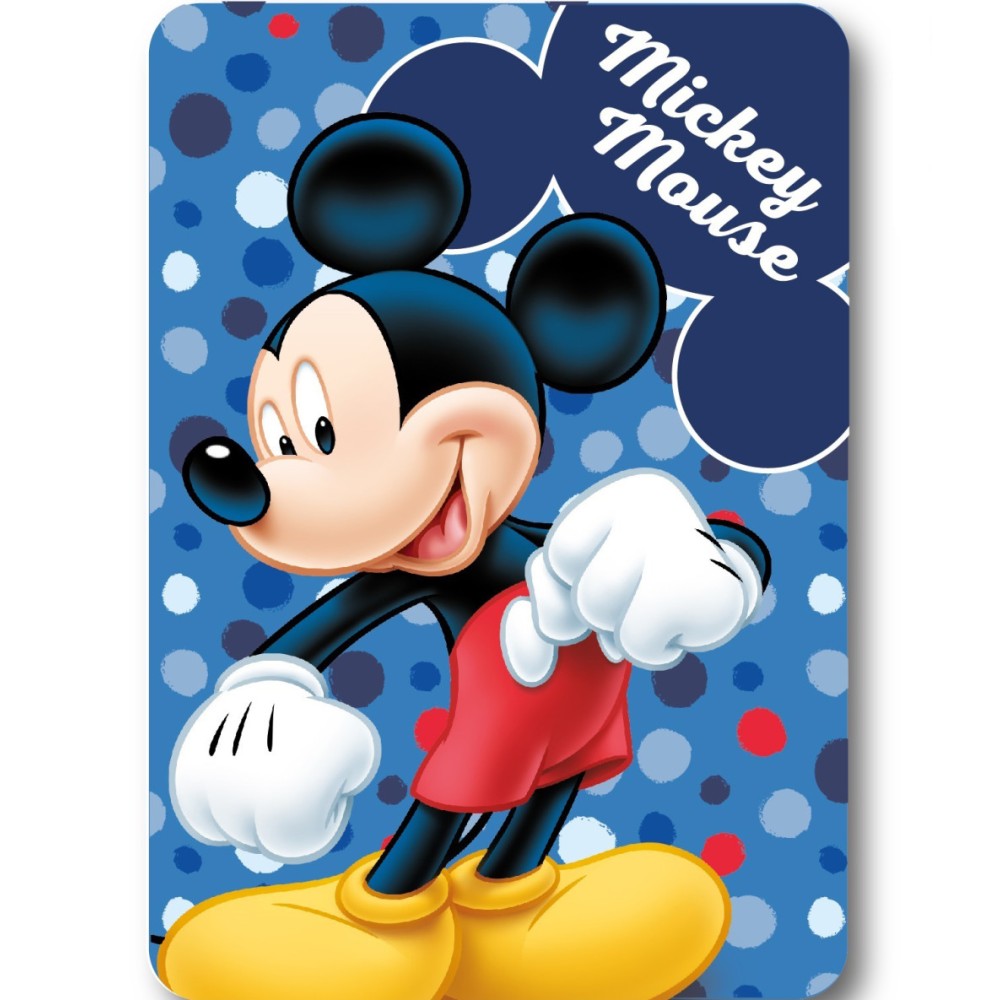 Disney Mickey  Dots polar fleece blanket 100x140cm