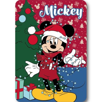 Disney Mickey  Lights Christmas Polar Blanket 100x140cm