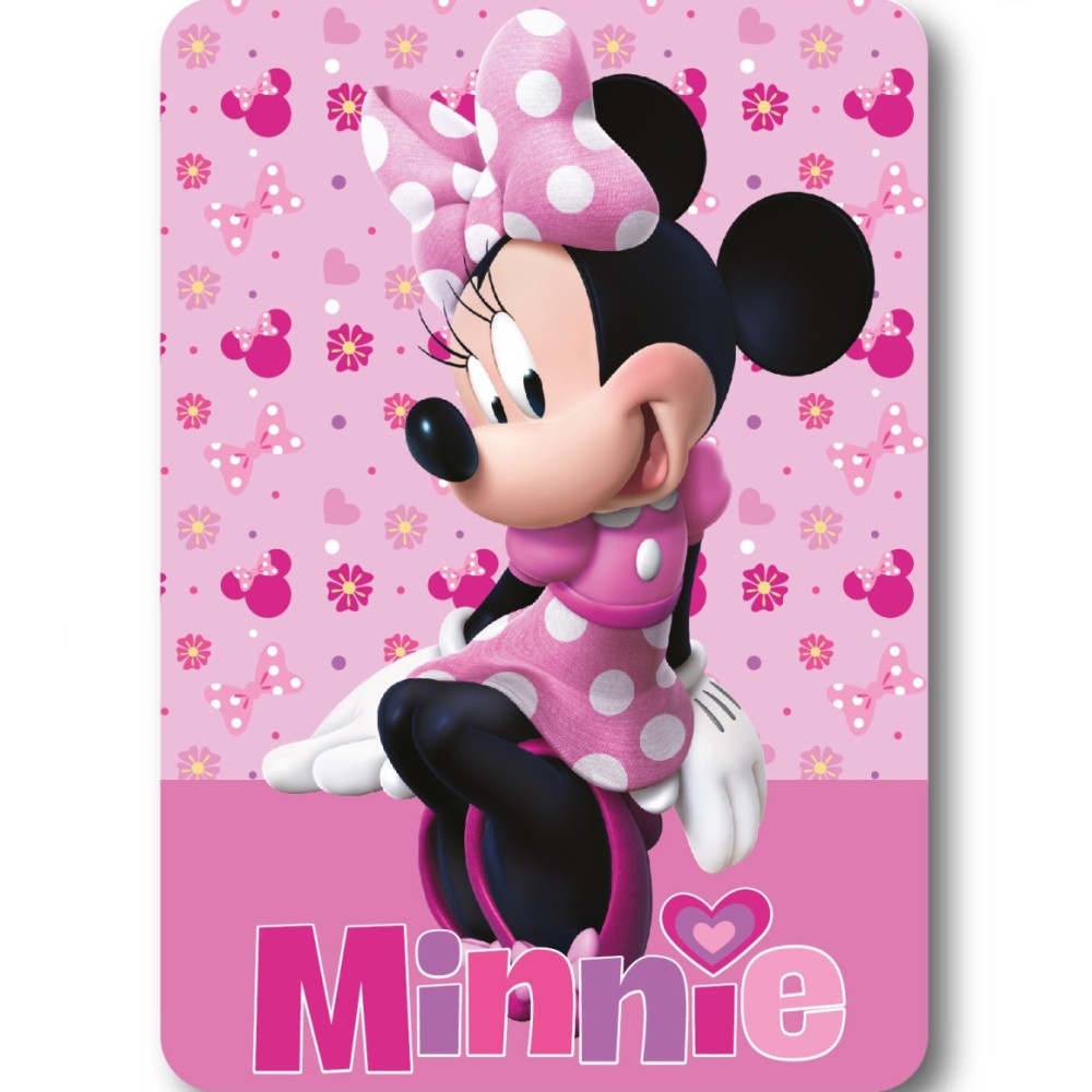 Disney Minnie Lovely Charm fleece blanket 100x140cm