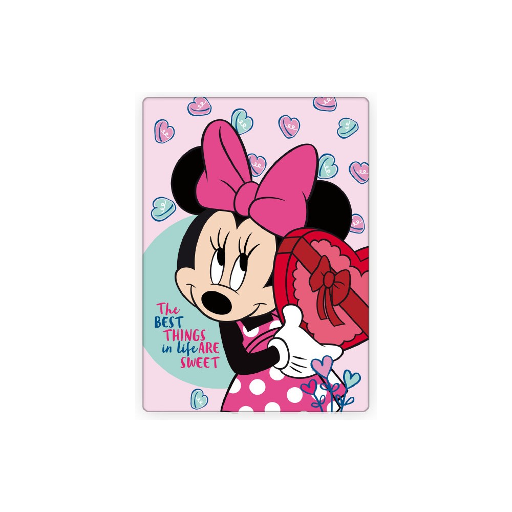 Disney Minnie  Sweets  fleece blanket 100x140cm