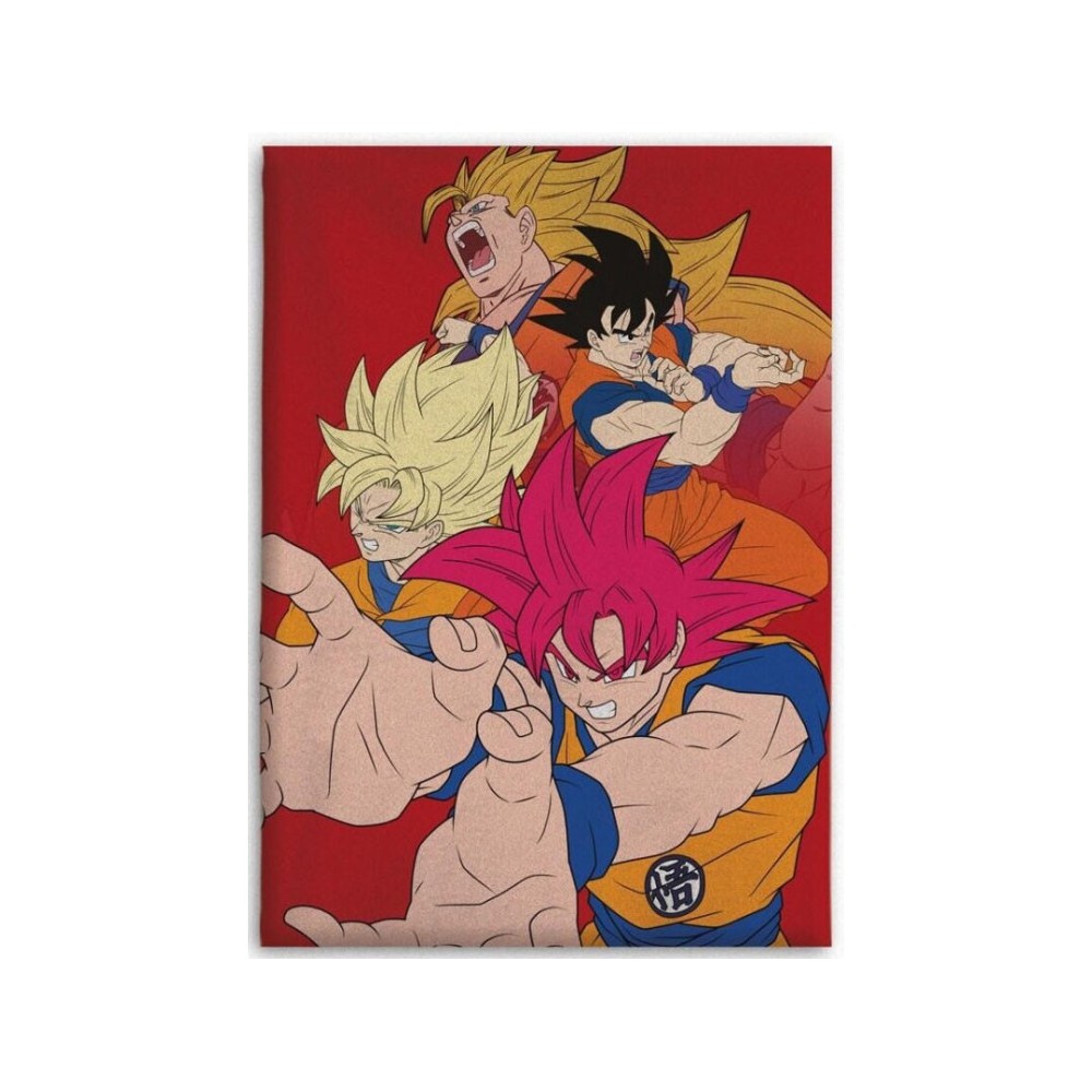Dragon Ball Hues of Power coral fleece blanket 110x150cm