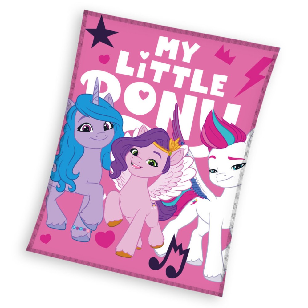 My Little Pony Harmony coral fleece polar blanket 130x170cm