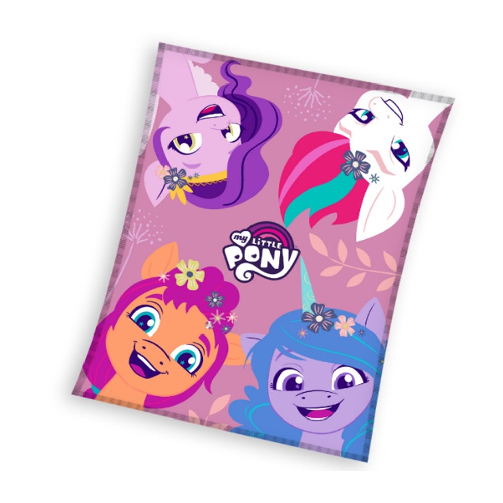 My Little Pony Sunny Bloom polar fleece blanket 110x140cm