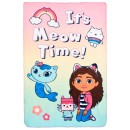 Gabby's Dollhouse Meow Time fleece blanket 100x150cm