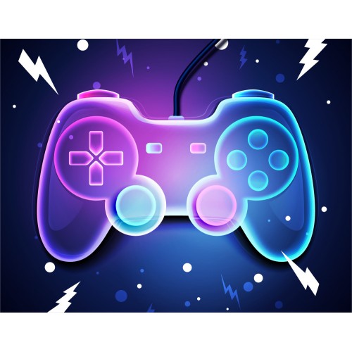 Gamer fleece blanket 100x140cm