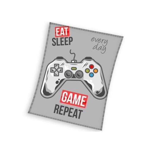 Gamer Repeat polar blanket 150x200cm