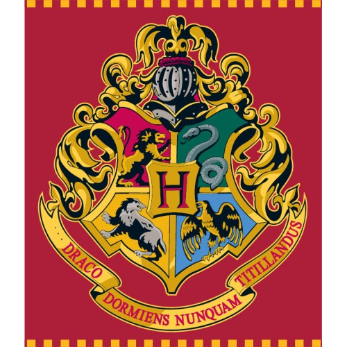 Harry Potter Red coral fleece, polar blanket 120x150cm