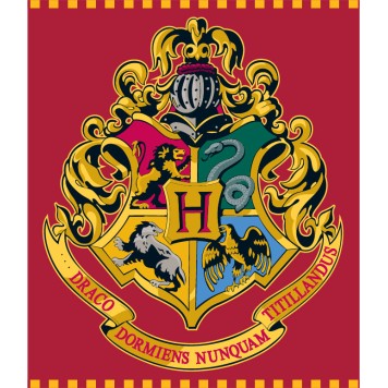 Harry Potter Red coral fleece, polar blanket 120x150cm