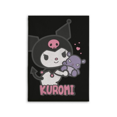 Hello Kitty Kuromi Baku flannel blanket 110x150cm