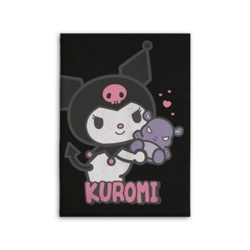 Hello Kitty Kuromi Baku flannel blanket 110x150cm