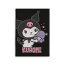 Hello Kitty Kuromi Baku flannel blanket 110x150cm