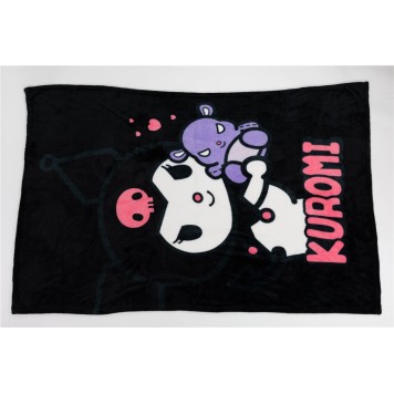 Hello Kitty Kuromi Baku flannel blanket 110x150cm