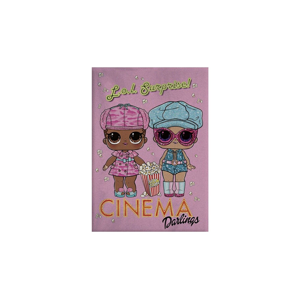 LOL Surprise Cinema fleece blanket 100x140cm