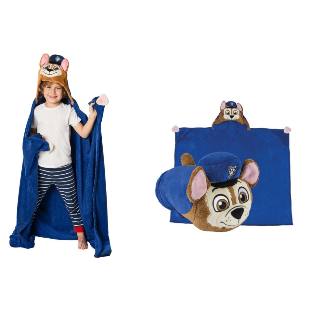 Paw Patrol Chase 3D coral fleece blanket 110x140cm