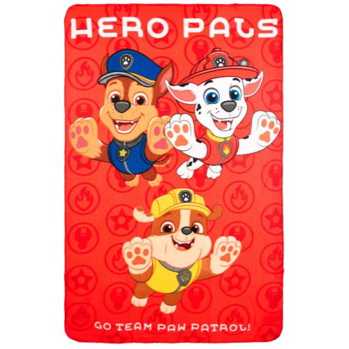 Paw Patrol Hero Pals fleece blanket 100x150cm