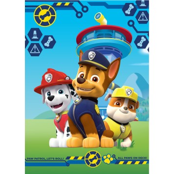 Paw Patrol Paws on Deck fleece blanket 100x140cm