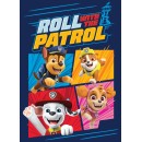 Paw Patrol Roll fleece blanket 100x140cm