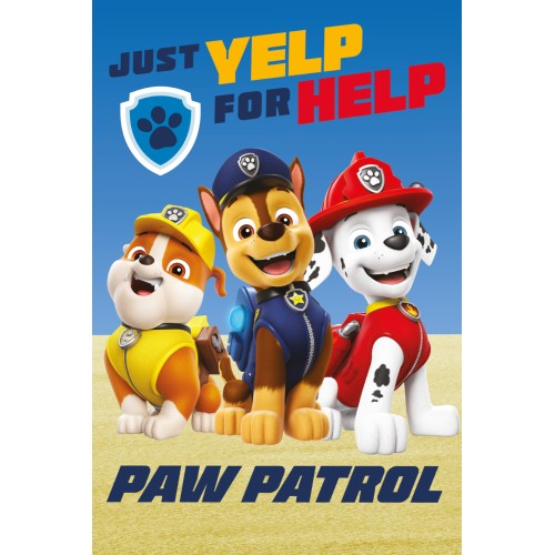 Paw Patrol Yelp polar blanket 100x150cm