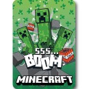 Minecraft SSS Boom fleece blanket 100x140cm