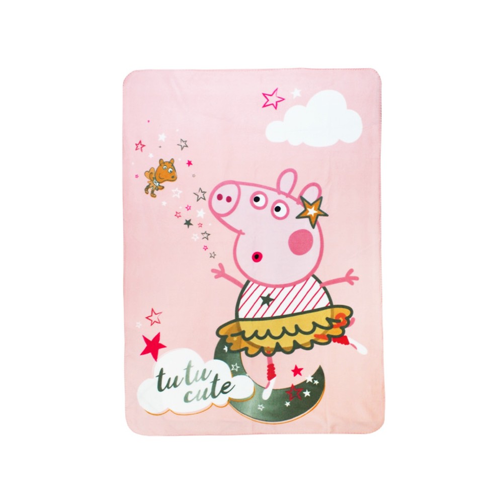 Peppa Pig Tutu Fleece Blanket 100x140cm