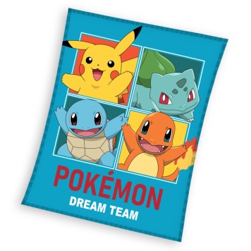 Pokémon Dream Team flannel polar blanket 110x140cm