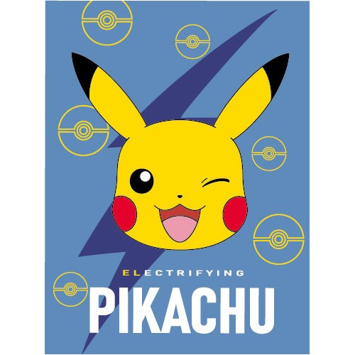 Pokémon Electrifying coral fleece blanket 150x200cm