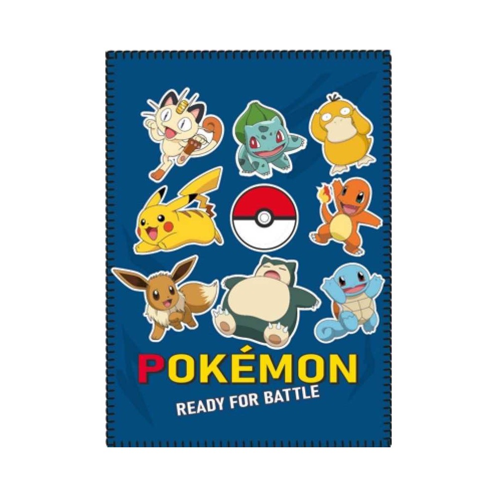 Pokémon Ready for Bottle polar fleece blanket 100x140cm