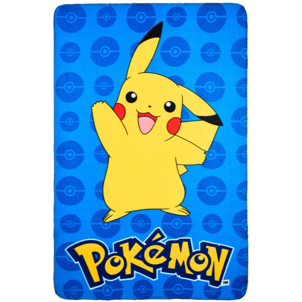 Pokémon Wave  polar blanket 100x150cm