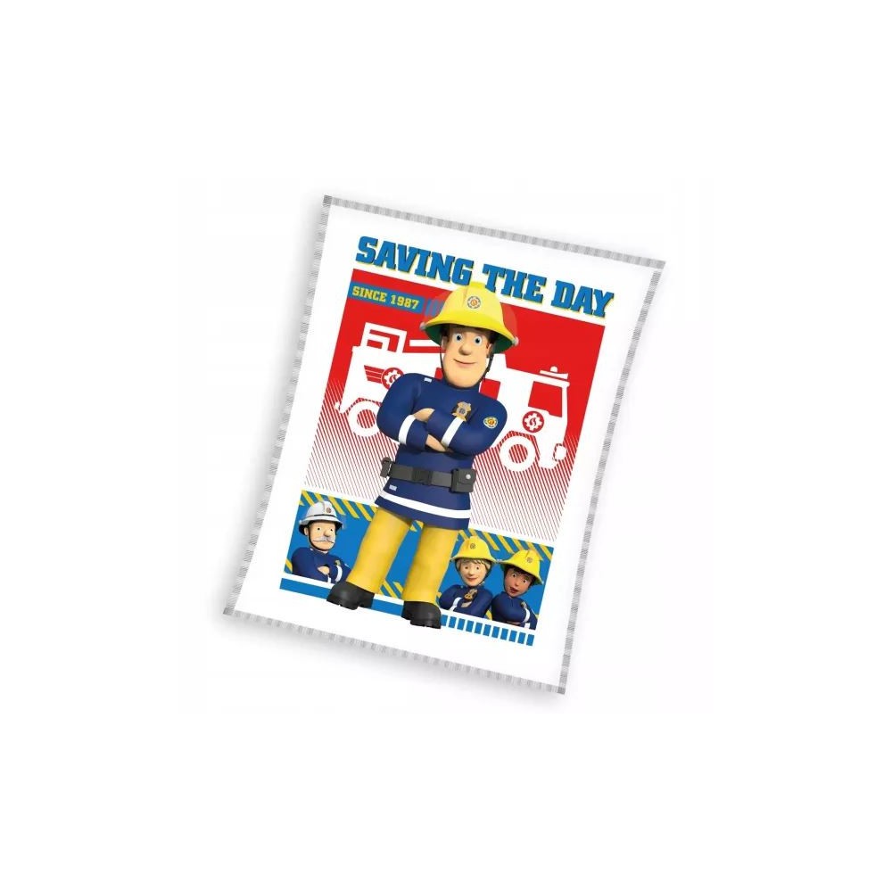 Fireman Sam Saving The Day coral fleece fleece blanket 130x170cm