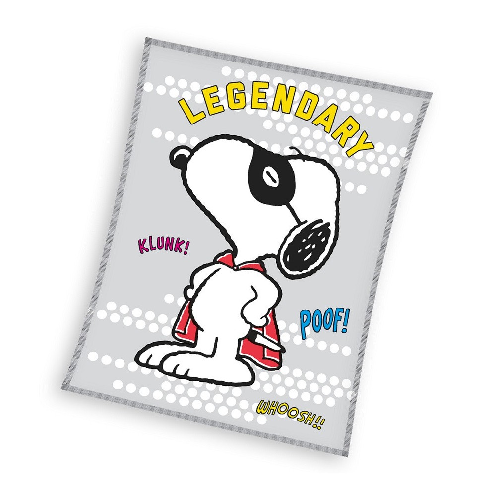 Snoopy Legendary coral fleece blanket 150x200cm