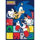 Sonic the Hedgehog Blue Blur fleece blanket 100x140cm
