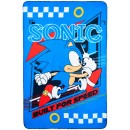Sonic the Hedgehog Built for Speed polar fleece blanket 100x150cm
