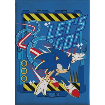 Sonic the Hedgehog Let's Go Sonic the Hedgehog coral fleece blanket 110x150cm