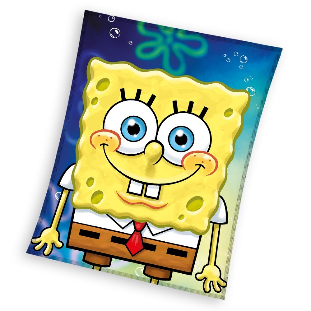 SpongeBob Smile polar blanket 110x140cm
