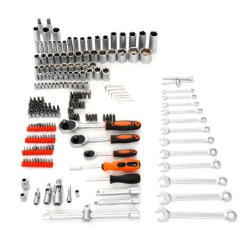 Zestaw Kluczy Duży Nasadowe Płaskie KD307 216el. Walizka