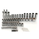 Zestaw Kluczy Duży Nasadowe Płaskie KD307 216el. Walizka