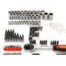 Zestaw Kluczy Duży Nasadowe Płaskie KD307 216el. Walizka