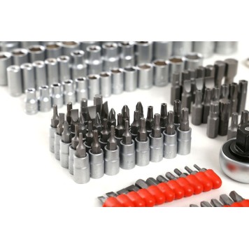 Zestaw Kluczy Duży Nasadowe Płaskie KD307 216el. Walizka