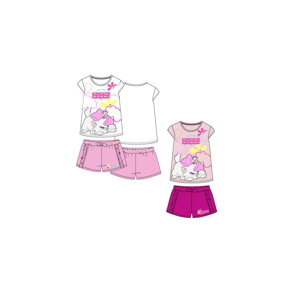 Disney Marie Sessy kitten 2-piece set 3-6 years
