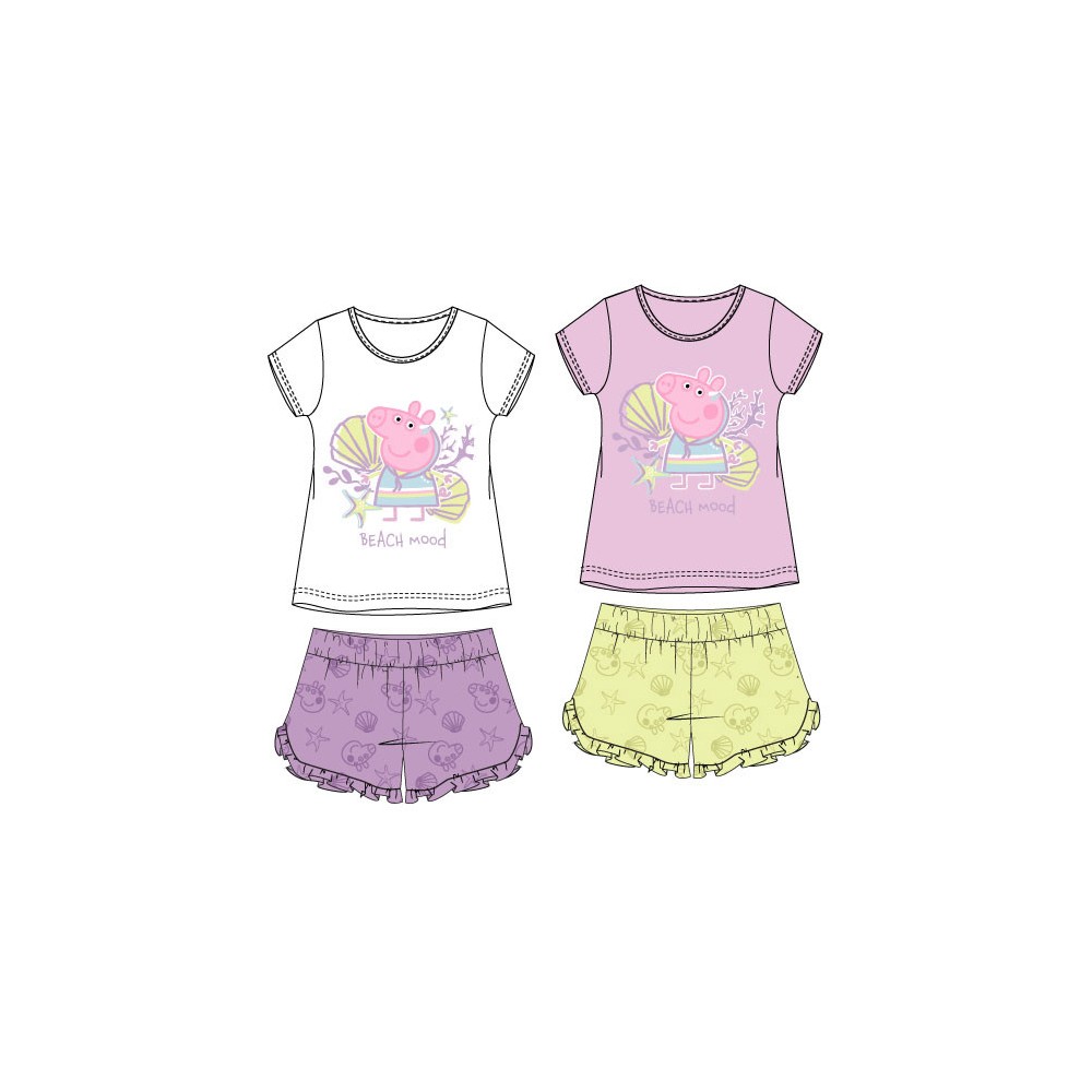 Peppa Pig Beach Mood 2-piece set 3-6 years