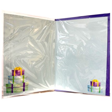 Colour Blue Gift 3D Greeting Card